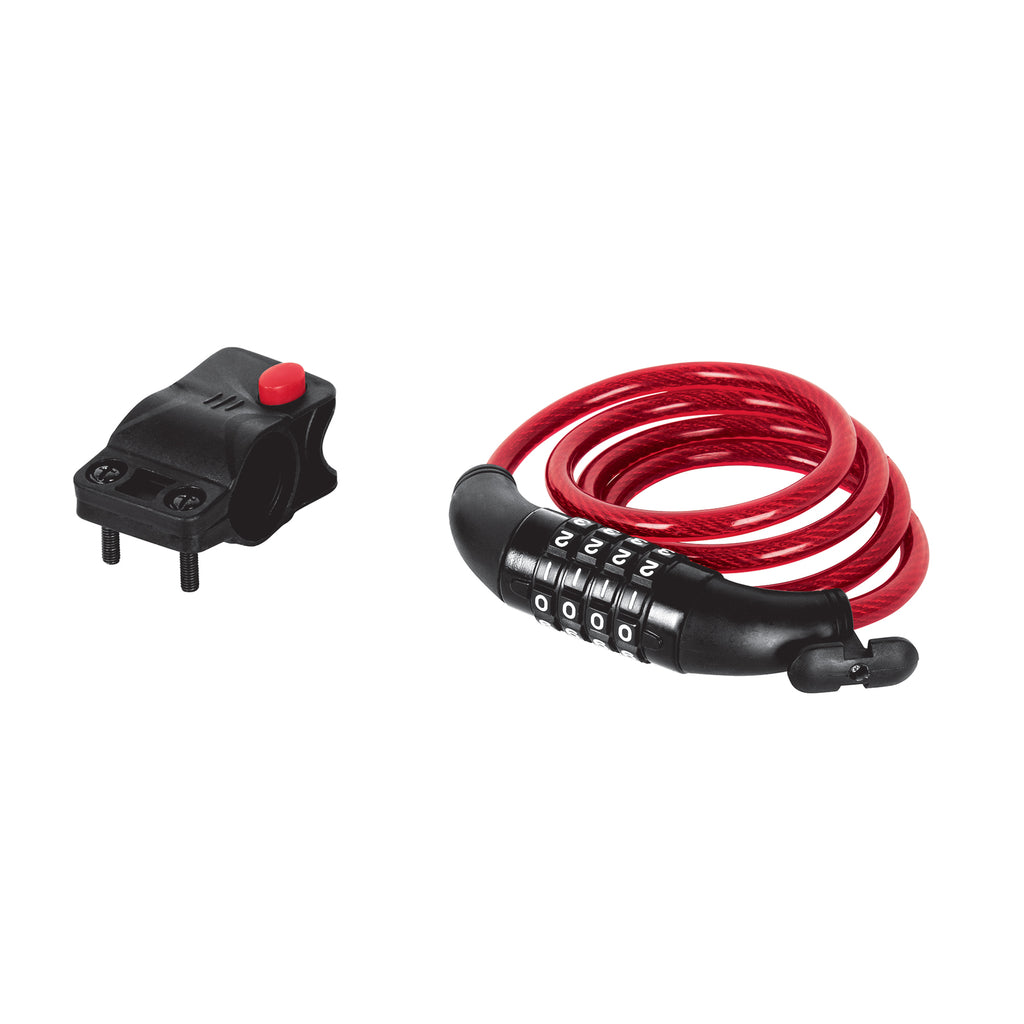 Hermex CB-8C Candado de cable con combinación, 8 mm X 1.0 m