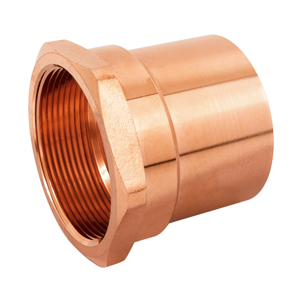 Foset CC-606 Conector de cobre, rosca interior 2'