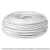 Volteck CCA-12B Rollo de 100 metros de cable THW CCA 12 AWG blanco, Basic