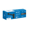 48269 Céspol de bote minimalista 1 1/4', negro, para lavabo, Foset