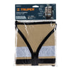 Truper CHS-900B Chaleco brigadista con cintas reflejantes, color beige
