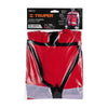 Truper CHS-900R Chaleco brigadista con cintas reflejantes, color rojo