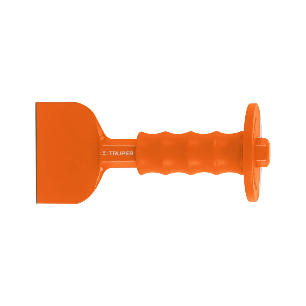 Truper CL-3-1/2X8G Cincel ladrillero, 3-1/2 X 8', con grip