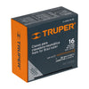 Truper CLANEU-16-38 Caja con 2500 clavos calibre 16, 38 mm para CLNE-16