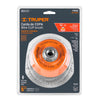 Truper CO-512X Carda de copa, alambre ondulado grueso, 5x5/8' para esmeril