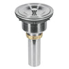 Foset CO-812 Contracanasta 3-1/2' de acero inoxidable con tapa