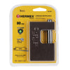 Hermex COR-80HP Candado antipalanca, 80mm, cuerpo de hierro, Hermex Basic