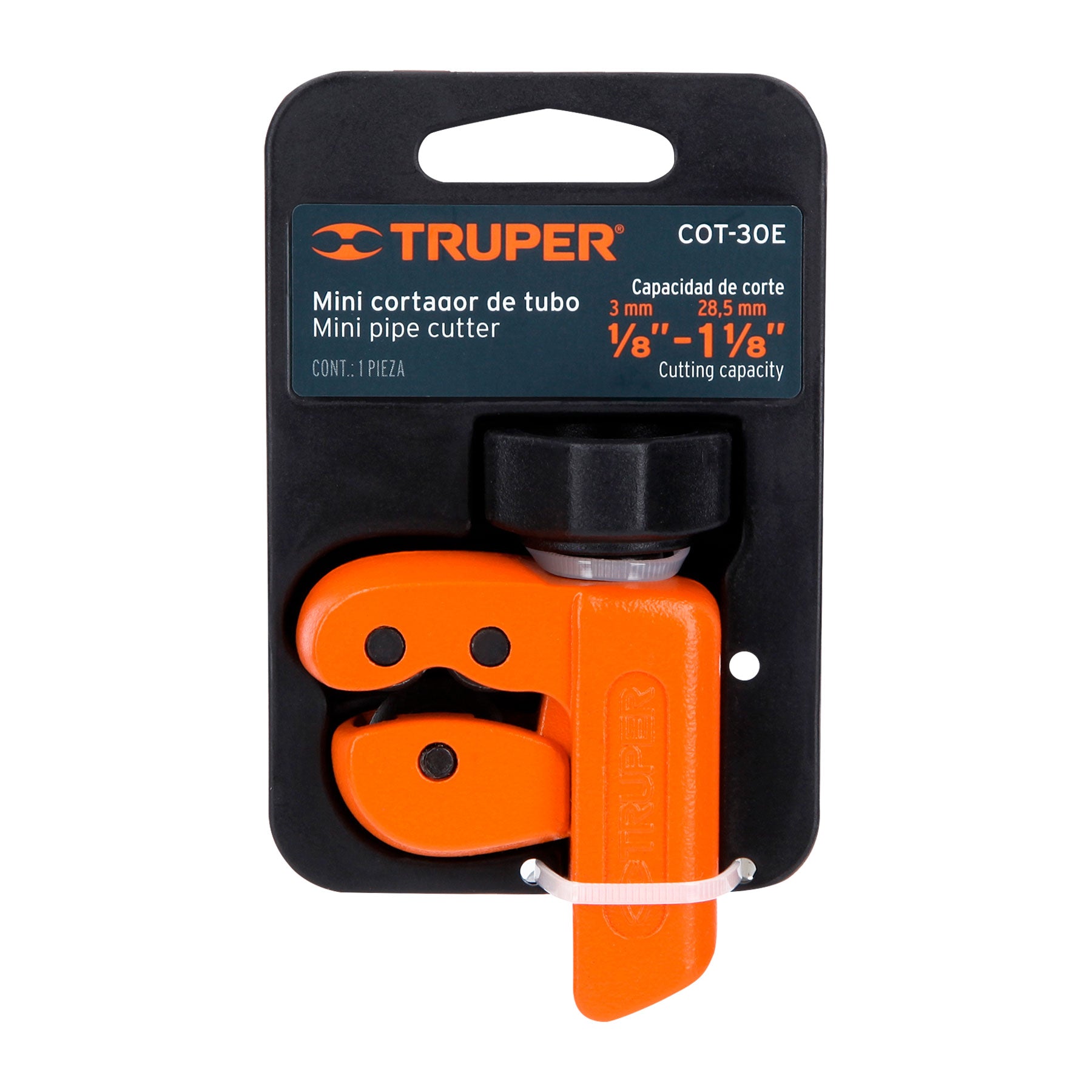 Truper COT-30E Cortador de tubo de cobre, hasta 1-1/8'(30 mm)