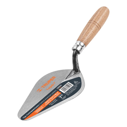 Truper CT-7C Cuchara para albañil 7' forjada tipo Centroamericana