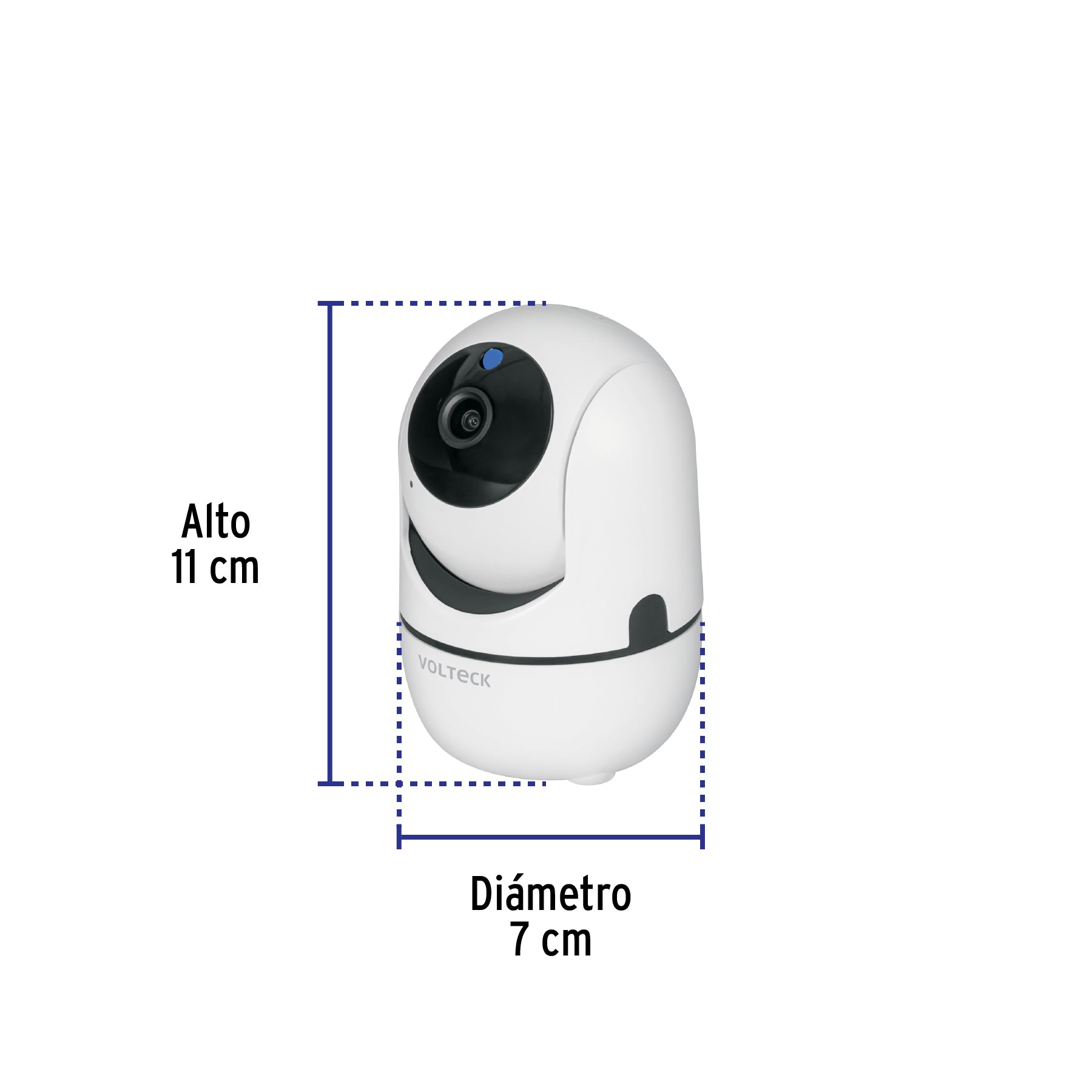 Cámara WiFi Robotizada 3MP, Volteck