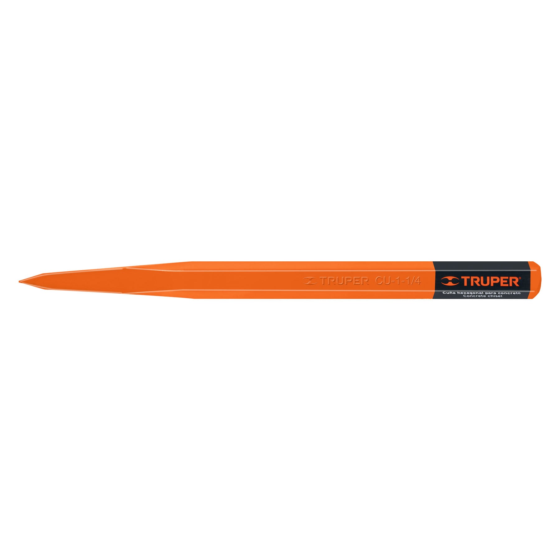 Truper CU-1-1/4 Cuña para concreto de 1-1/4'