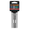 Truper D-1232-HL Dado de 6 puntas, largo, cuadro 1/2' de 1'