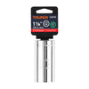 Truper D-1236-EL Dado de 12 puntas, largo, cuadro 1/2' de 1-1/8'