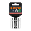 Truper D-1238 Dado de 1-3/16', 12 puntas, cuadro 1/2'