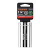 Truper D-1240-EL Dado largo de 1-1/4' 12 puntas, cuadro 1/2'