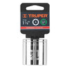 Truper D-1240-H Dado de 1-1/4', 6 puntas, cuadro 1/2'