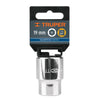 Truper D-3419-M Dado de 19 mm, 6 puntas, cuadro 3/4'