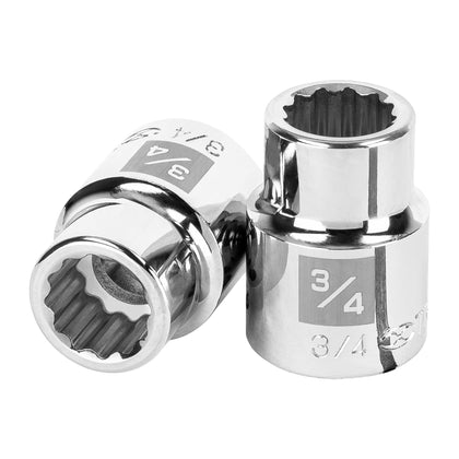 Truper D-3424 Dado de 3/4', 12 puntas, cuadro 3/4'