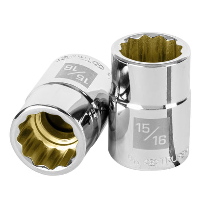 Truper D-3430 Dado de 15/16', 12 puntas, cuadro 3/4'