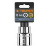 Truper D-3432-M Dado de 32 mm, 6 puntas, cuadro 3/4'