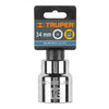 Truper D-3434-M Dado de 34 mm, 6 puntas, cuadro 3/4'