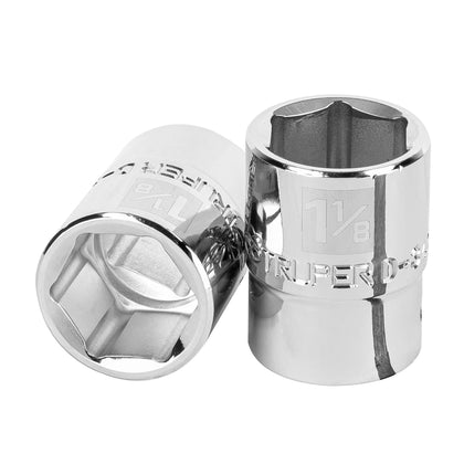 Truper D-3436-H Dado de 1-1/8', 6 puntas, cuadro 3/4'