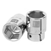Truper D-3440-H Dado de 1-1/4', 6 puntas, cuadro 3/4'