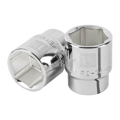Truper D-3444-H Dado de 1-3/8', 6 puntas, cuadro 3/4'