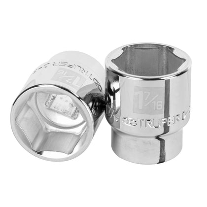 Truper D-3446-H Dado de 1-7/16', 6 puntas, cuadro 3/4'