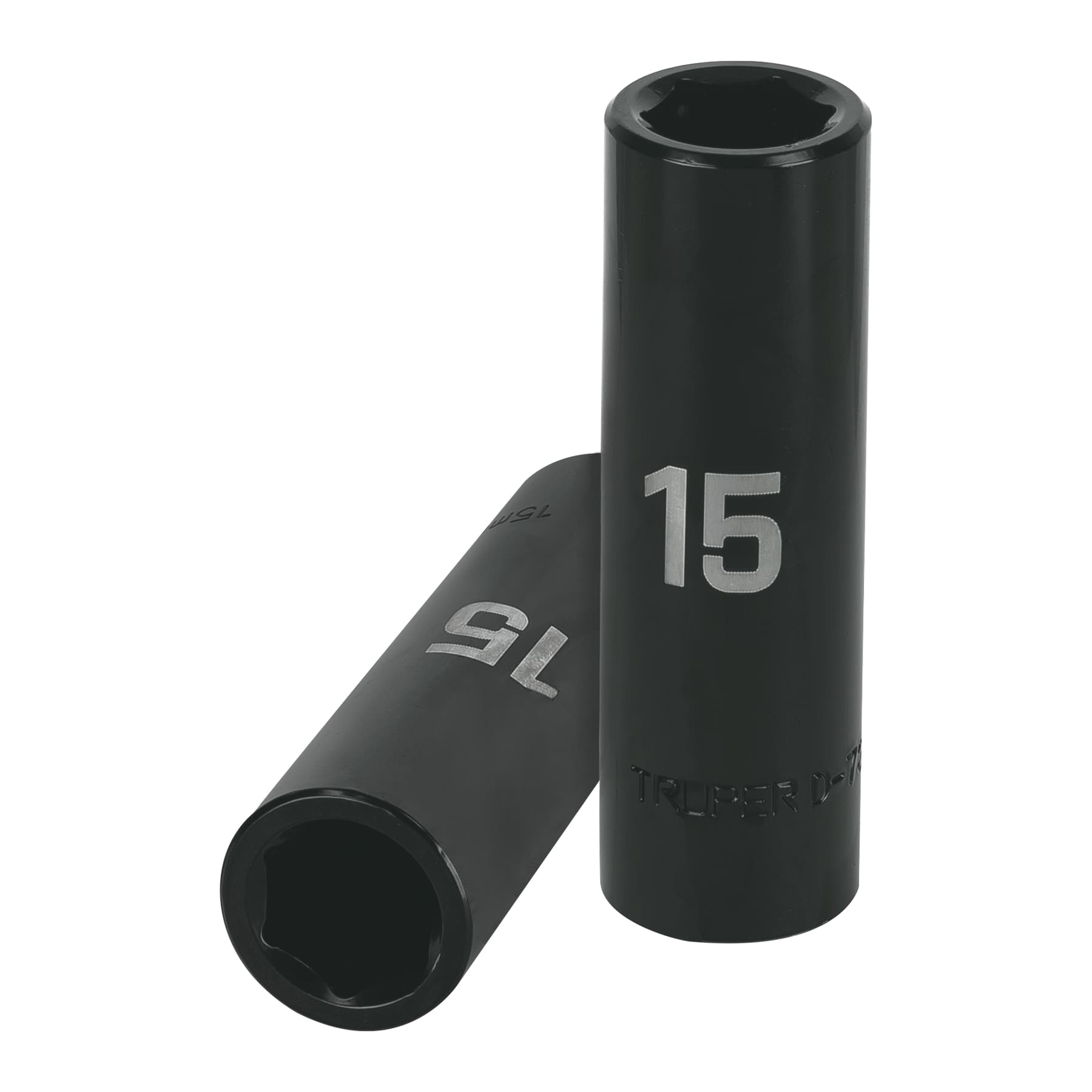 Truper D-7315-ML Dado largo cuadro 1/2' de impacto 6 puntas de 15 mm