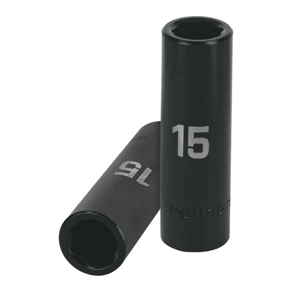 Truper D-7315-ML Dado largo cuadro 1/2' de impacto 6 puntas de 15 mm