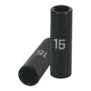 Truper D-7315-ML Dado largo cuadro 1/2' de impacto 6 puntas de 15 mm