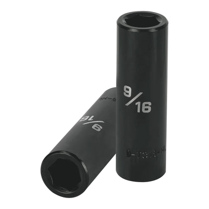 Truper D-7318-HL Dado largo impacto de 9/16', 6 puntas, cuadro 1/2'