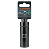 Truper D-7320-ML Dado largo cuadro 1/2' de impacto 6 puntas de 20 mm, Truper