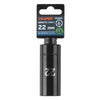 Truper D-7322-ML Dado largo impacto de 22 mm, 6 puntas, cuadro 1/2'