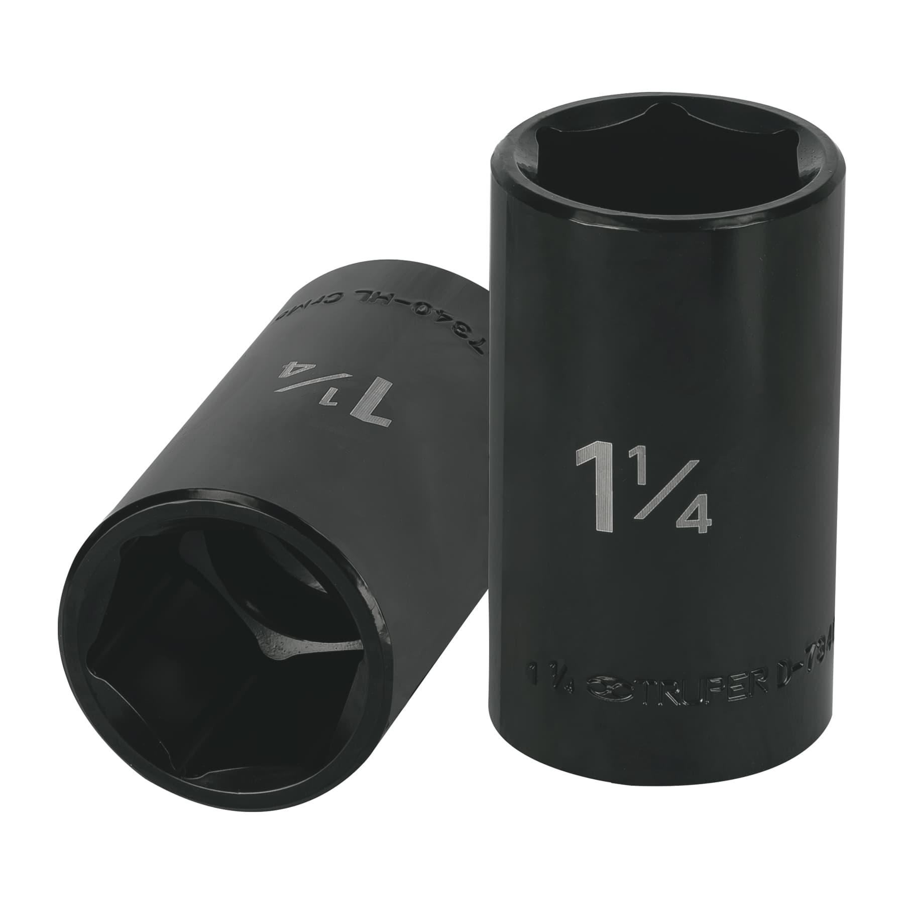 Truper D-7340-HL Dado largo impacto de 1-1/4', 6 puntas, cuadro 1/2'