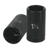 Truper D-7340-HL Dado largo impacto de 1-1/4', 6 puntas, cuadro 1/2'