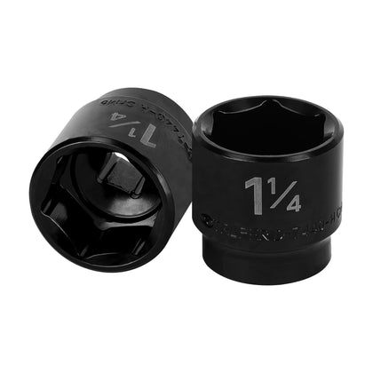 Truper D-7440-H Dado de impacto de 1-1/4', 6 puntas, cuadro 1/2'