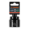 Truper D-7440-H Dado de impacto de 1-1/4', 6 puntas, cuadro 1/2'