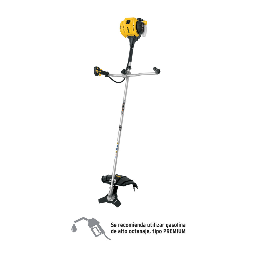 DES-52P Desmalezadora a gasolina 52 cc mango tipo "bici" , Pretul