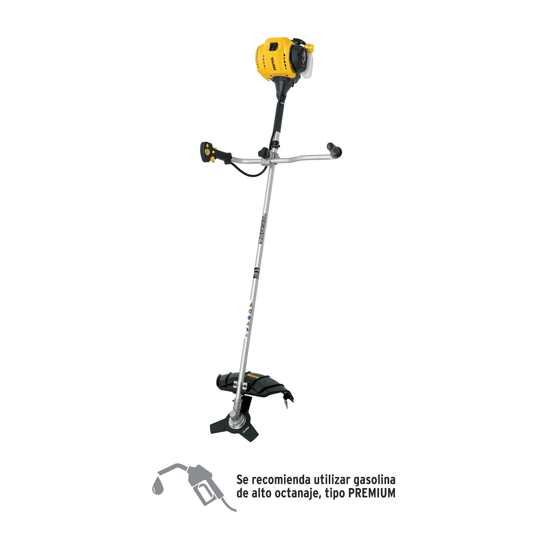 DES-52P Desmalezadora a gasolina 52 cc mango tipo "bici" , Pretul