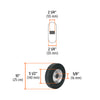 Diablo de carga de aluminio Truper DIA-250AE | 250 kg con extensión | 103575