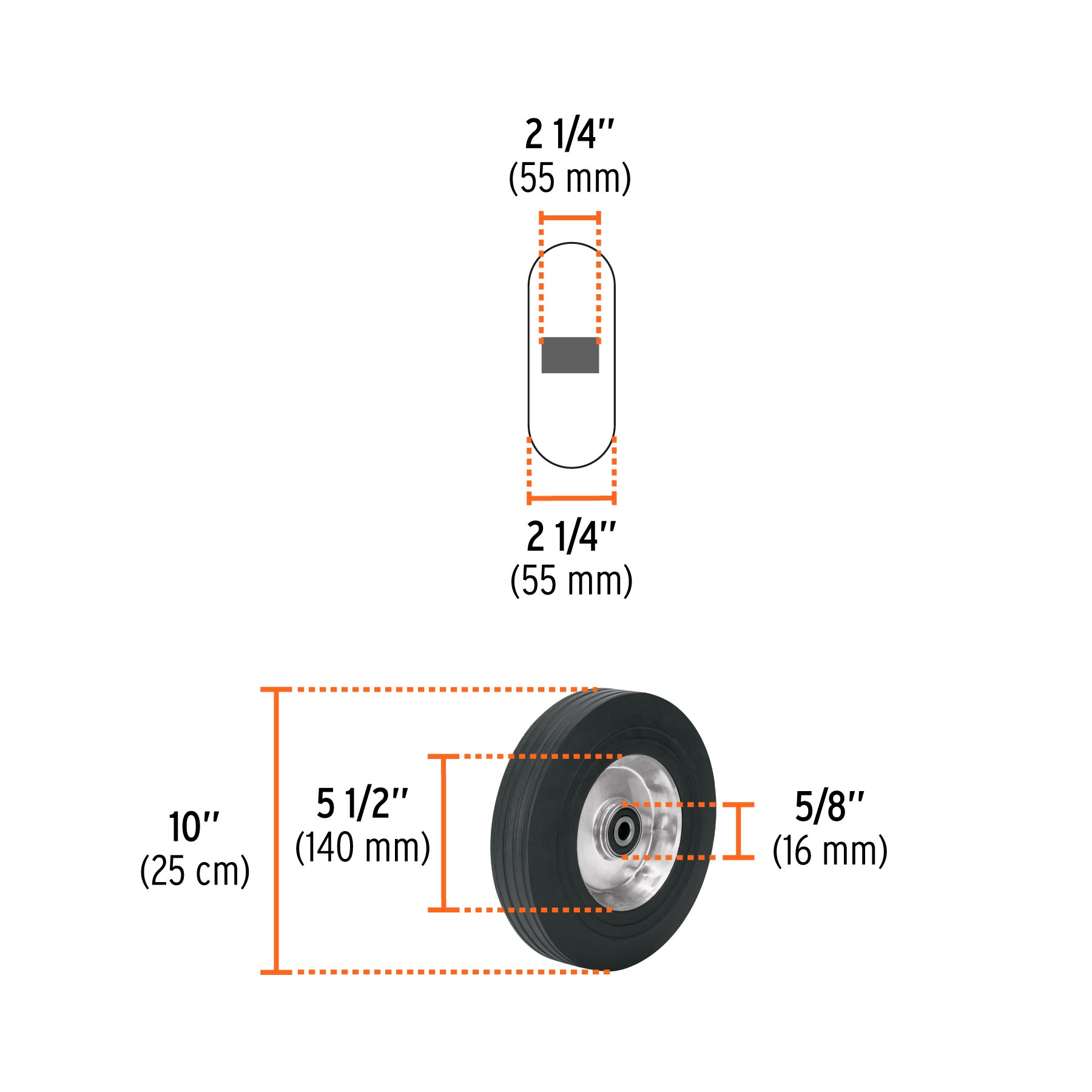 Diablo de carga de aluminio Truper DIA-250AE | 250 kg con extensión | 103575