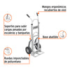 103575 DIA-250AE Diablo de carga de aluminio 250 kg con extensión de base