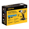Destornillador de impacto inalámbrico 1/4', 20 V, Pretul