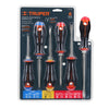 Truper DTJ-6B Juego de 6 desarmadores mango comfort grip