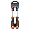 Truper DUO-1/4X4B Dúo de desarmadores 1/4' x 4' mango Comfort Grip