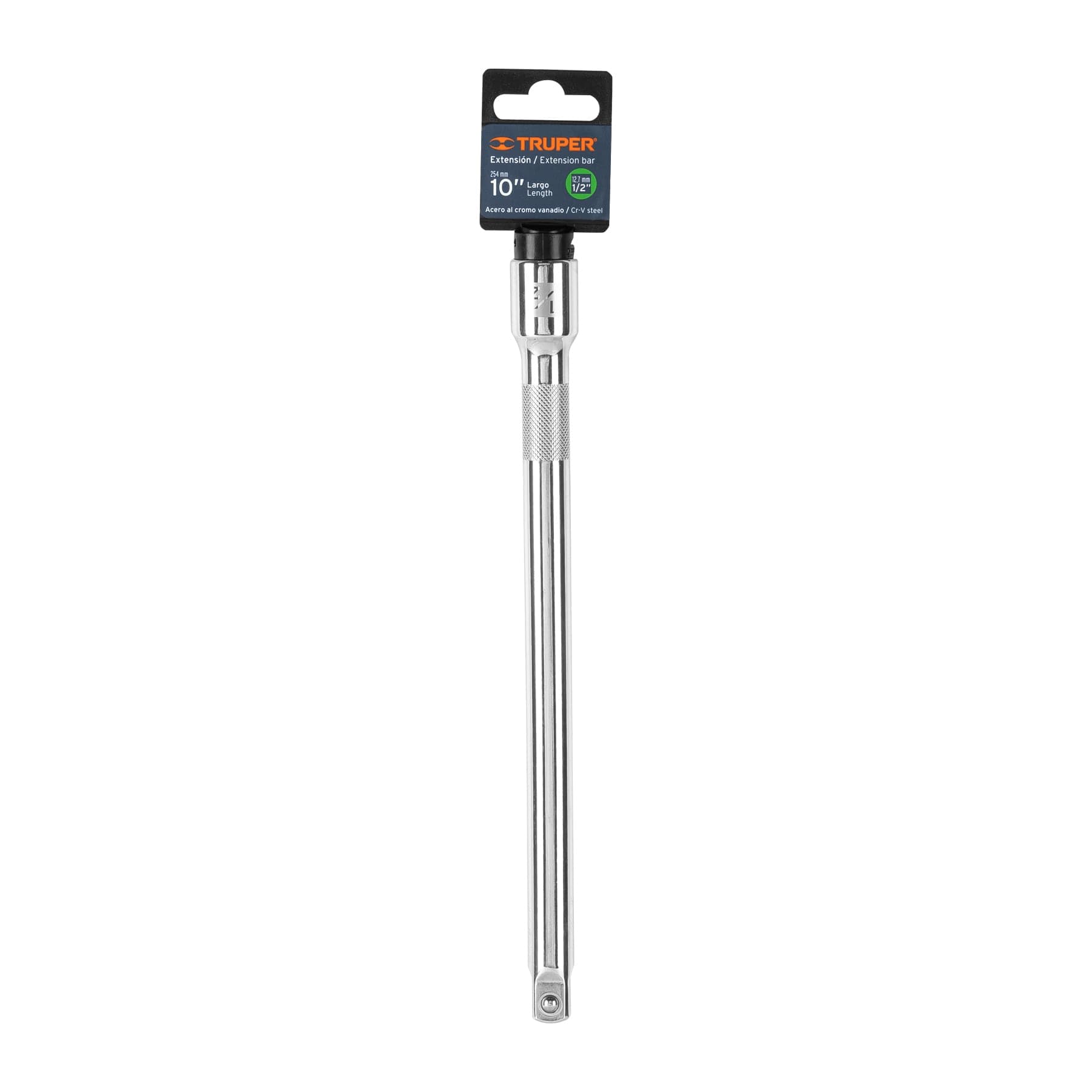 Truper E-5463 Extensión cuadro 1/2' para matraca, largo 10'