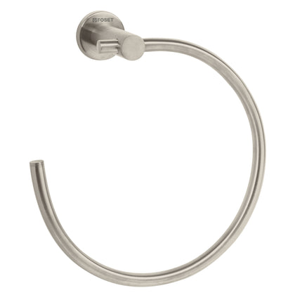 Foset ELA-77N Toallero de argolla, satinado, línea Element