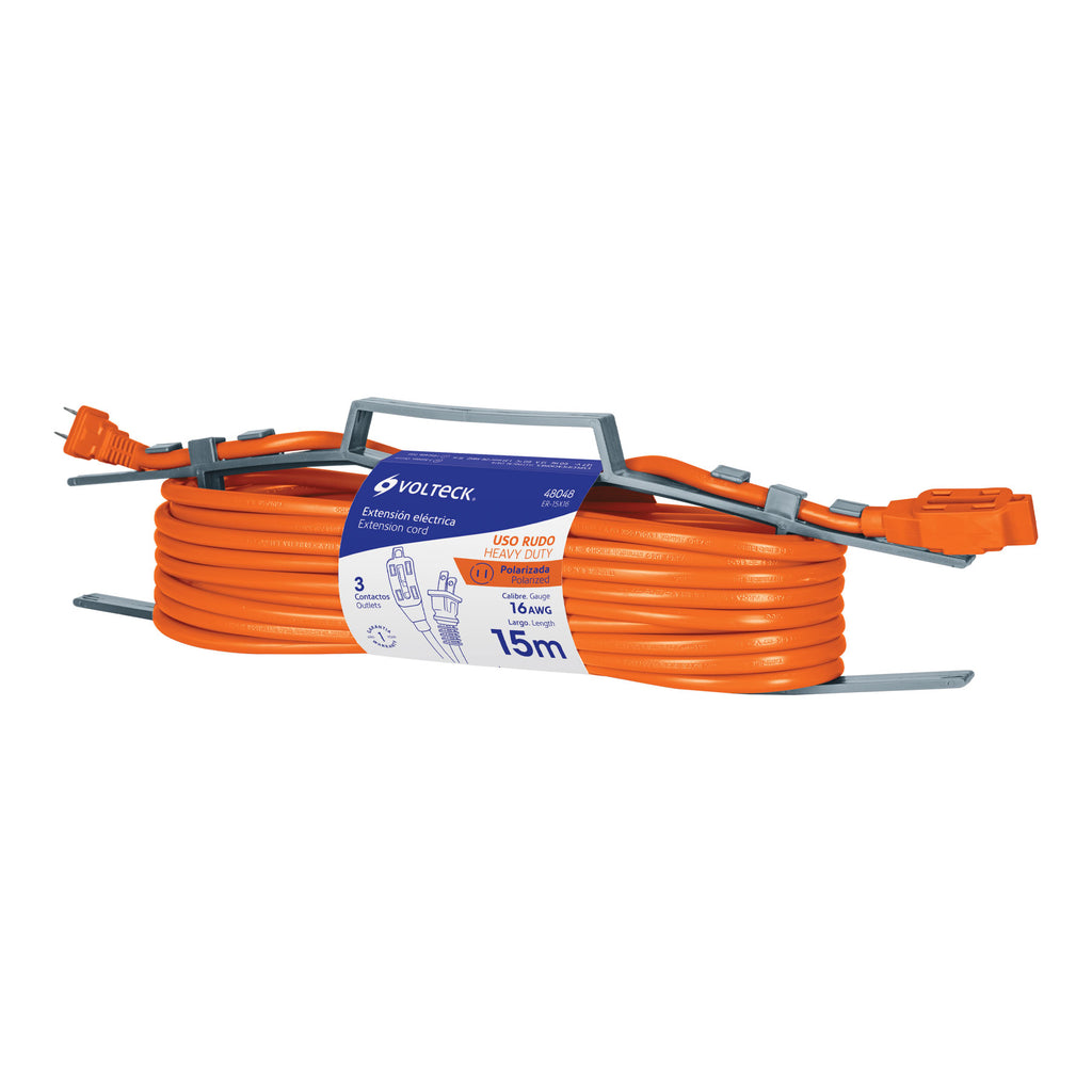 Volteck ER-15X16 Extensión eléctrica de uso rudo 15 m 2x16 AWG